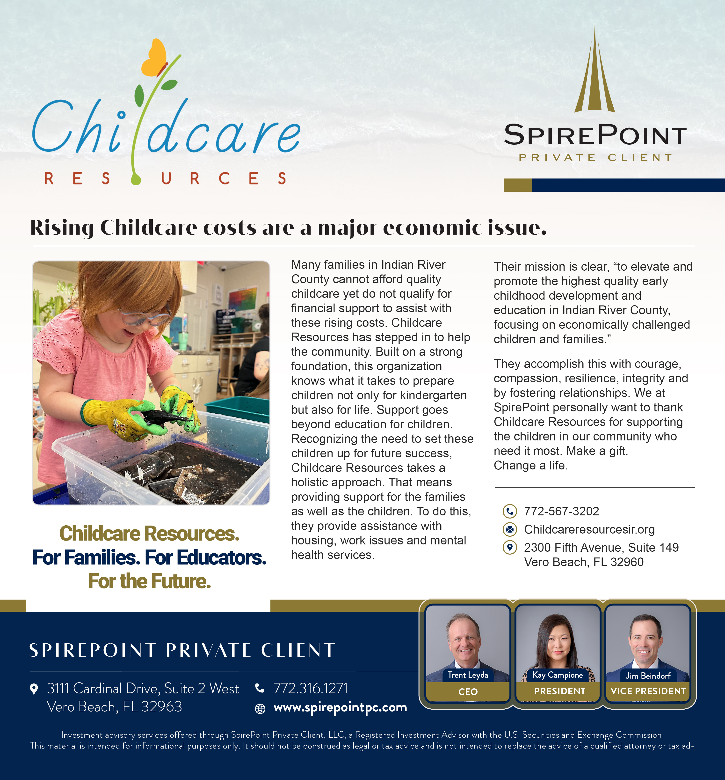 SpirePoint Philanthropy Highlight - July